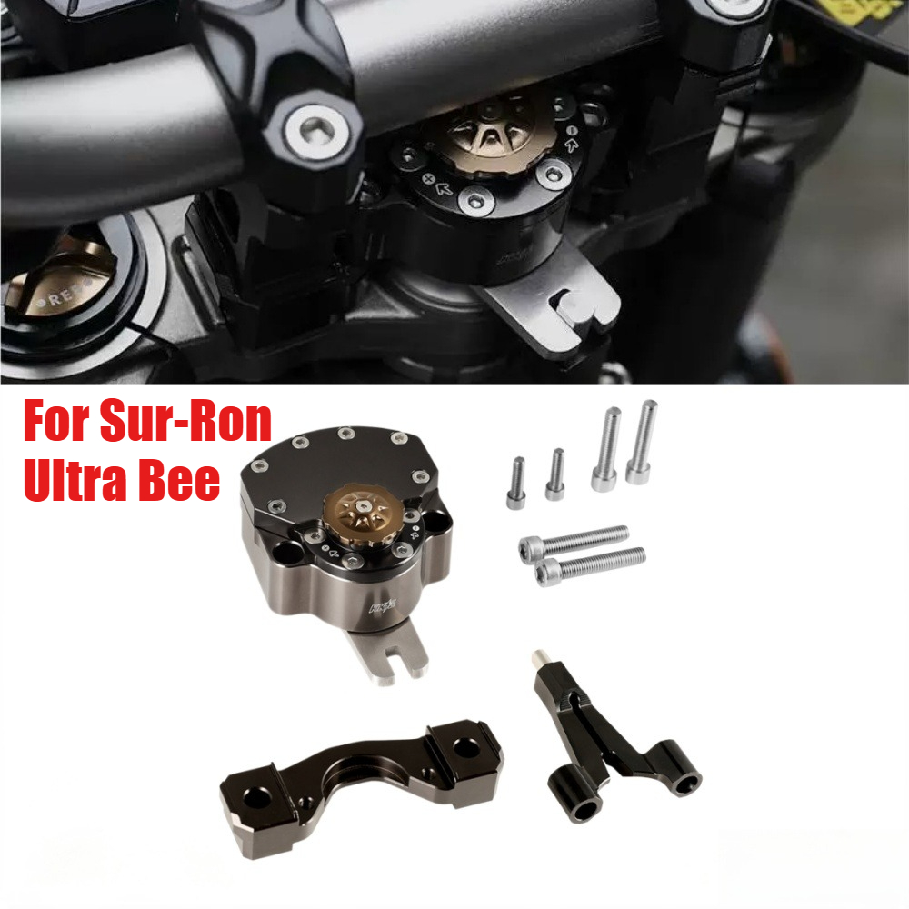 For Sur-Ron Surron Ultra Bee X - Steering Damper Stabilizer Kit Cnc 评论和价格