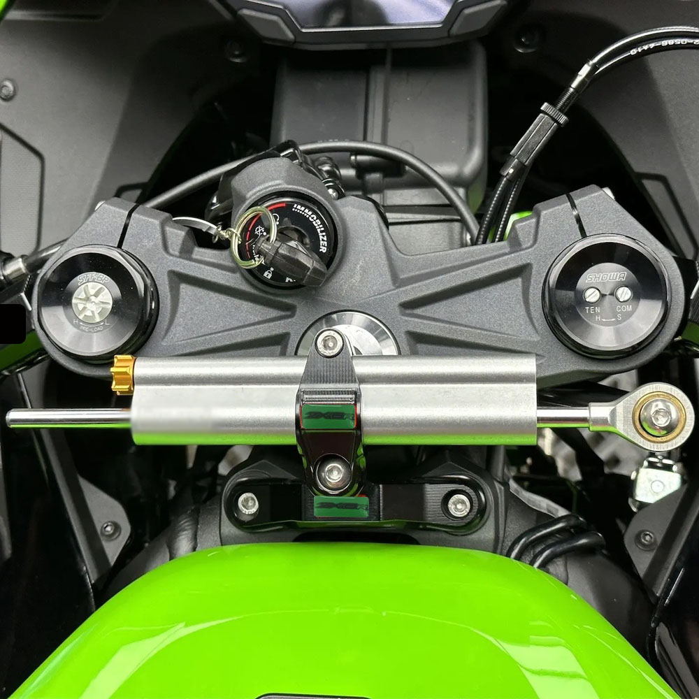 For Kawasaki Ninja ZX 6R ZX-6R - Steering Damper Stabilizer Kit Cnc 评论和价格