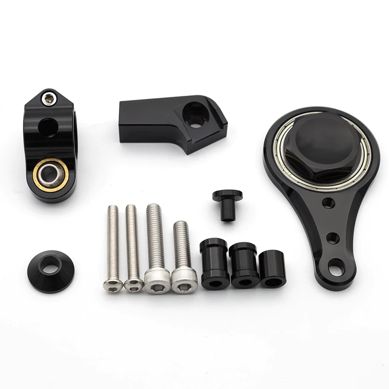 For Kawasaki Ninja ZX-6R ZX636 - Steering Damper Stabilizer Kit Cnc 评论和价格