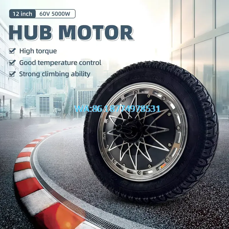 Wmwmnu for 12 Inch Hub Motor K - 60V 5000W Brushless Hub Motor 评论和价格