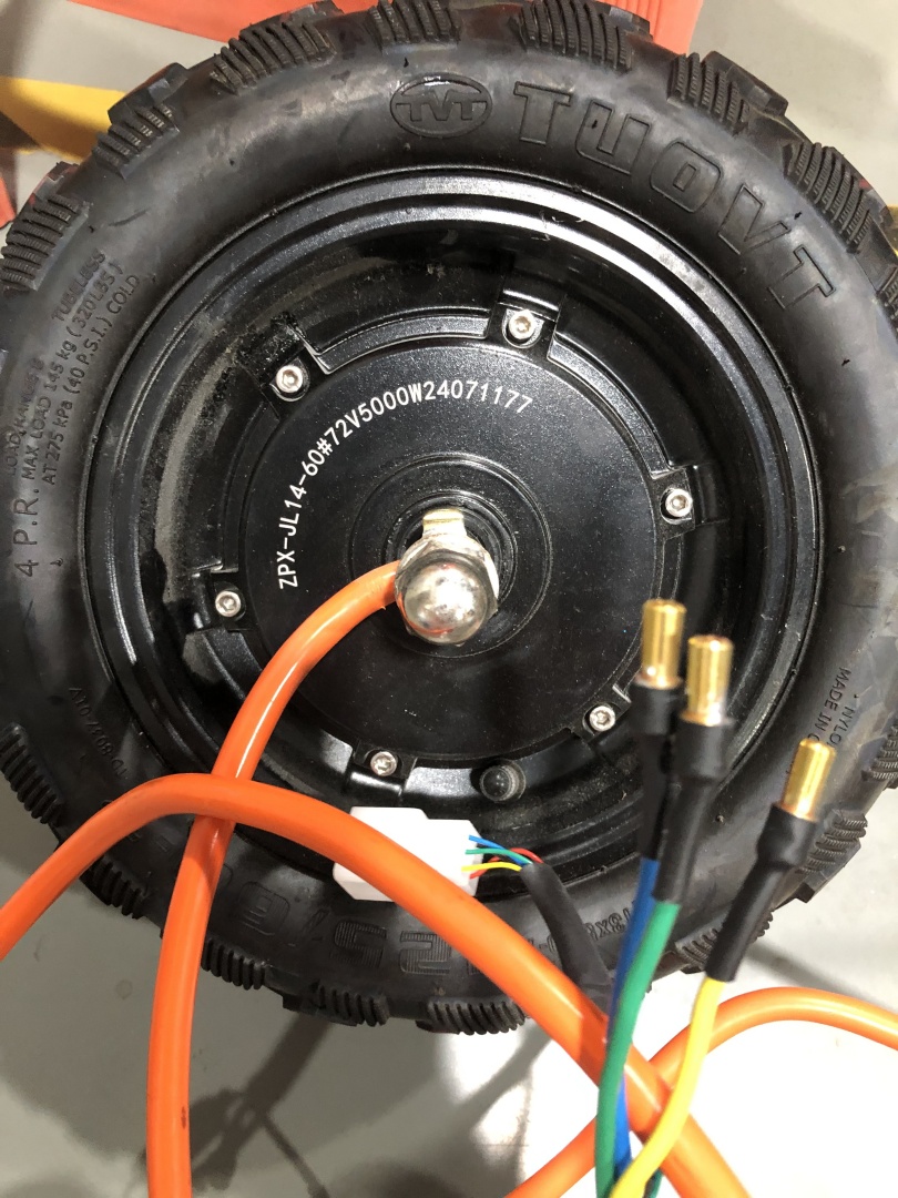 4000W 5000W 7500W 60MM Orange  - 60V 5000W Brushless Hub Motor 评论和价格